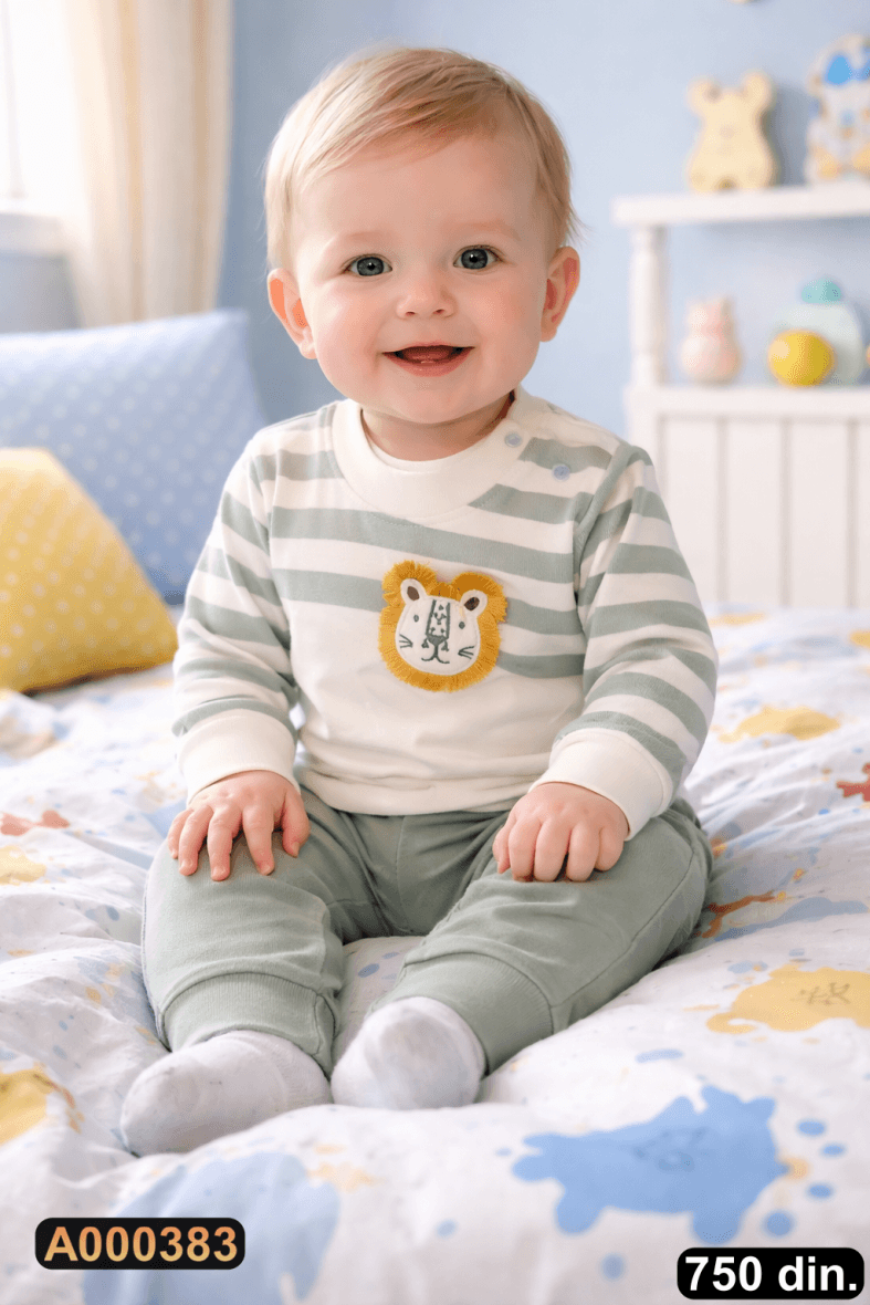 Pamučni komplet iz 2 dela (74-86)