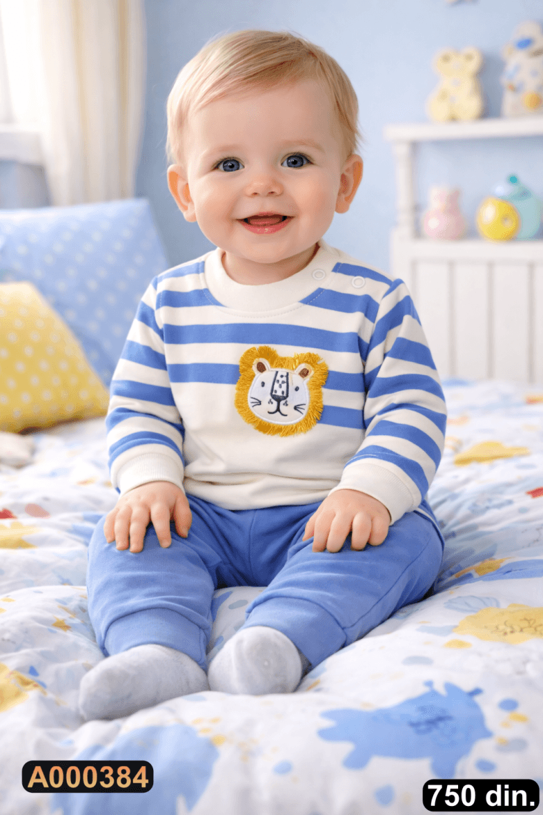 Pamučni komplet iz 2 dela (74-86)