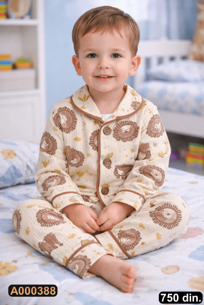 Pamučna pidžama iz 2 dela (68-98)