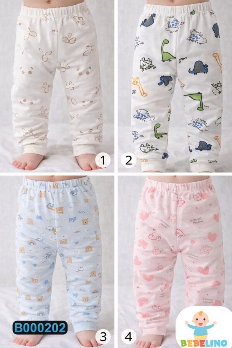 Pamučne pantalonice bez stopica