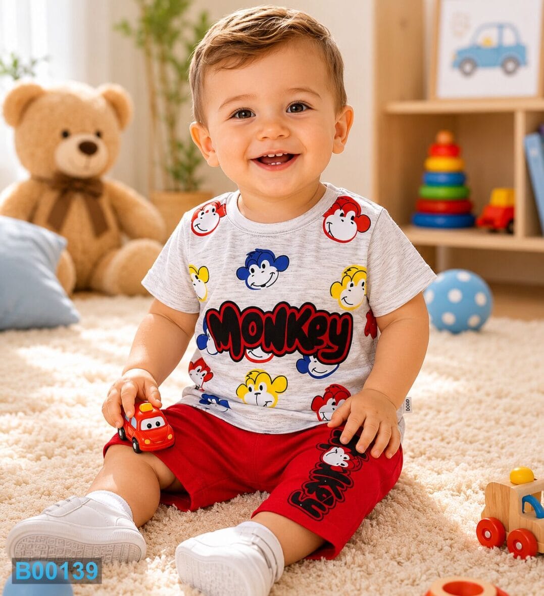Komplet za bebe Monkey